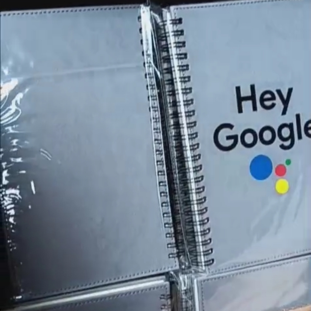 Hey Google Notebook - Picture 3 of 3